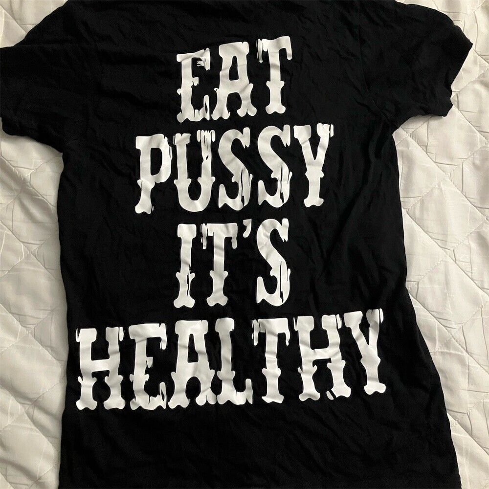 Rockstar Original Men's T-Shirt Size S Black Graphic Back Print Statement